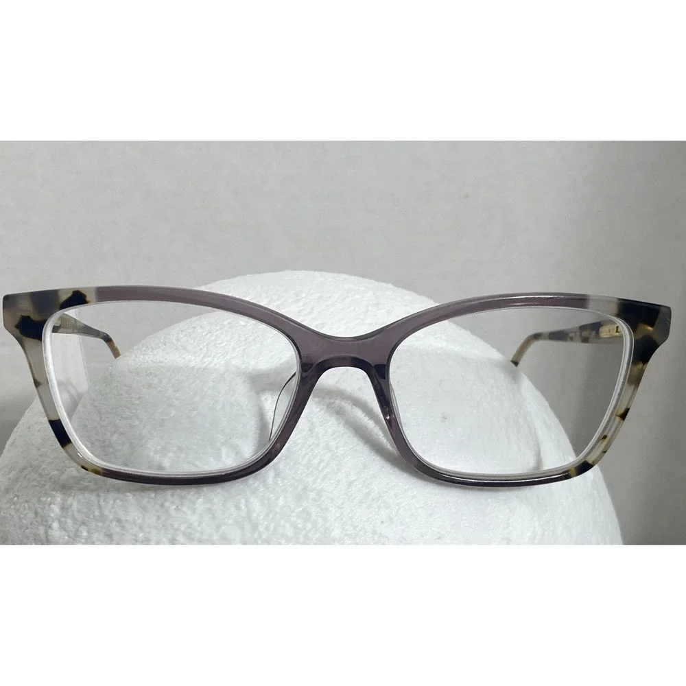 DKNY Eyeglass Frames Womens‎ Purple Tortoise Cat Eye DK5034 101 53-17-140